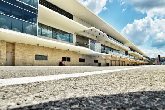 The pit building at Circuit of the Americas.