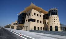 Pit buildings at Bahrain International Circuit
