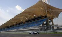 The grandstands at Bahrain International Circuit