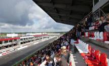 View from the grandstands at Moscow Raceway.