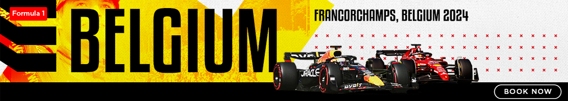 Buy tickets for the 2024 Belgian F1 Grand Prix