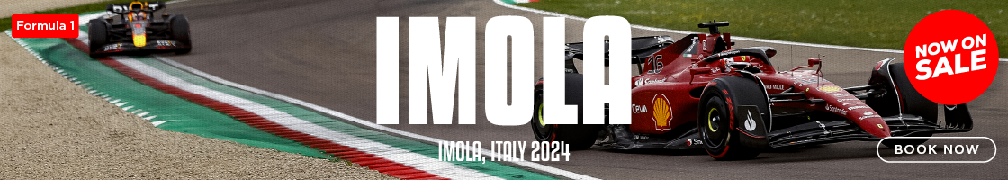 Buy tickets for the 2024 Emilia Romagna F1 Grand Prix